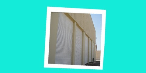 Membrane shutter with hub service