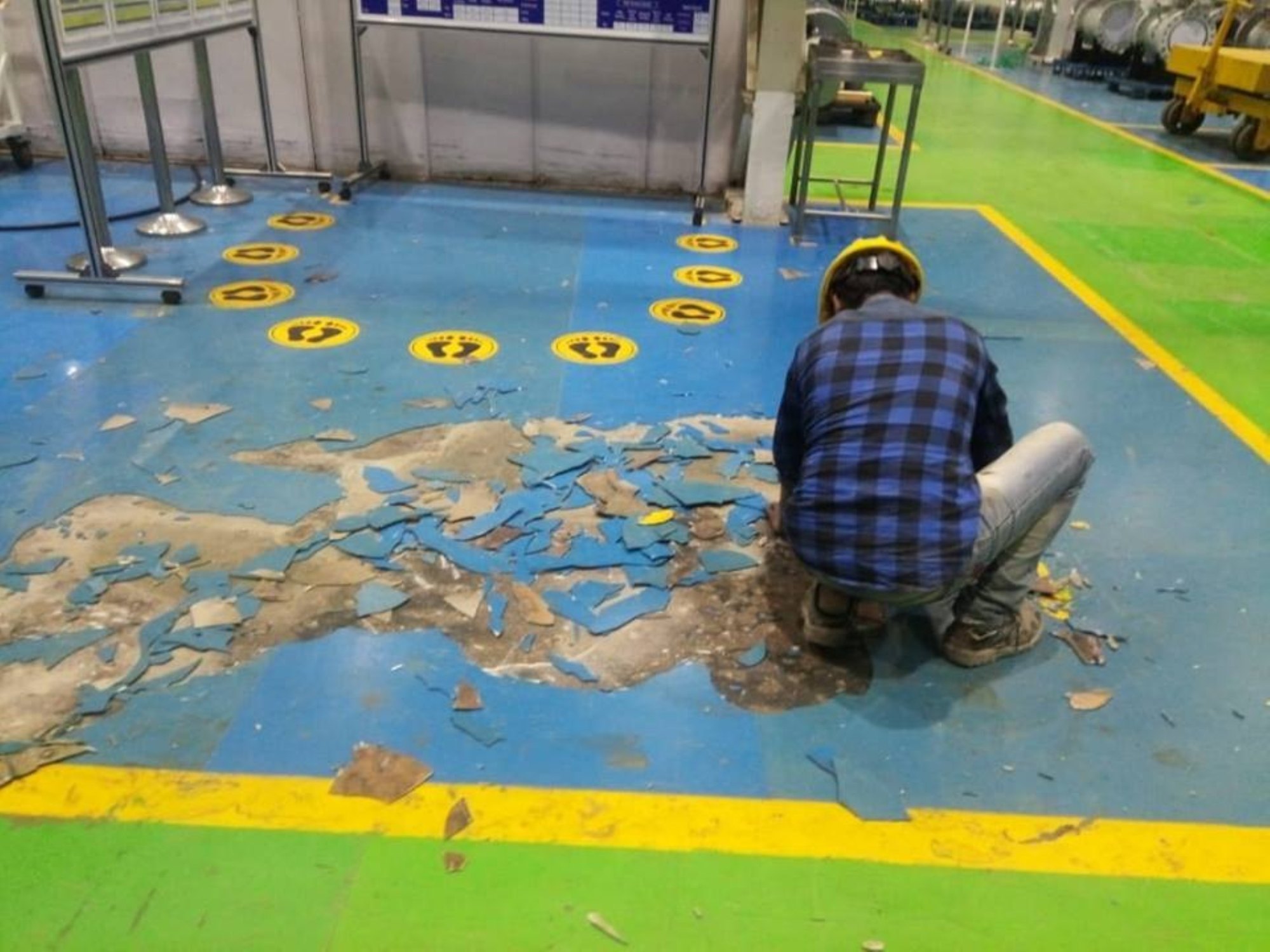 epoxy floor repair & maintenance