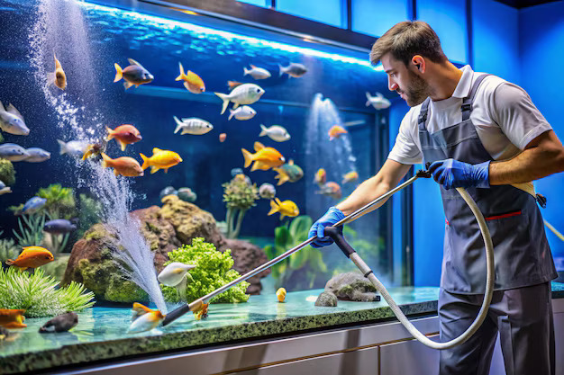 aquarium cleaning